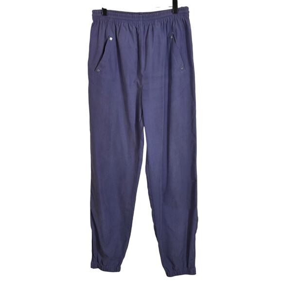 Jamie‎ Sadock Women's Jogger Pants Medium Purple Golf Pull On Ankle Zip Pockets - Picture 1 of 9